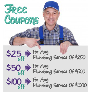 free plumbing coupon